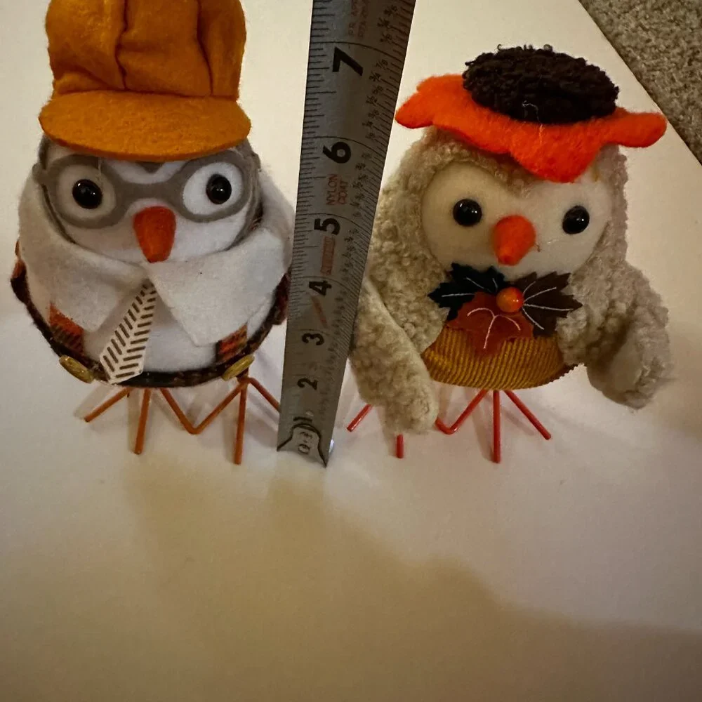 2 WALMART 2024 Halloween Fall Thanksgiving Featherly Friends HARVEST Fabric Bird